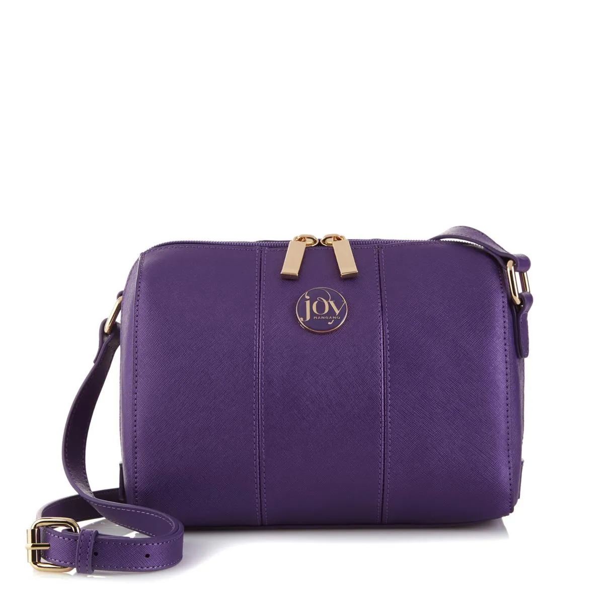 JOY Metallic E*Lite Leather Crossbody with RFID Protection