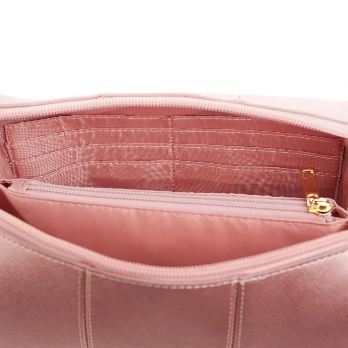 JOY Metallic E*Lite Leather Crossbody with RFID Protection
