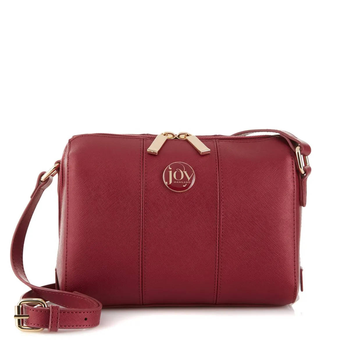 JOY Metallic E*Lite Leather Crossbody with RFID Protection