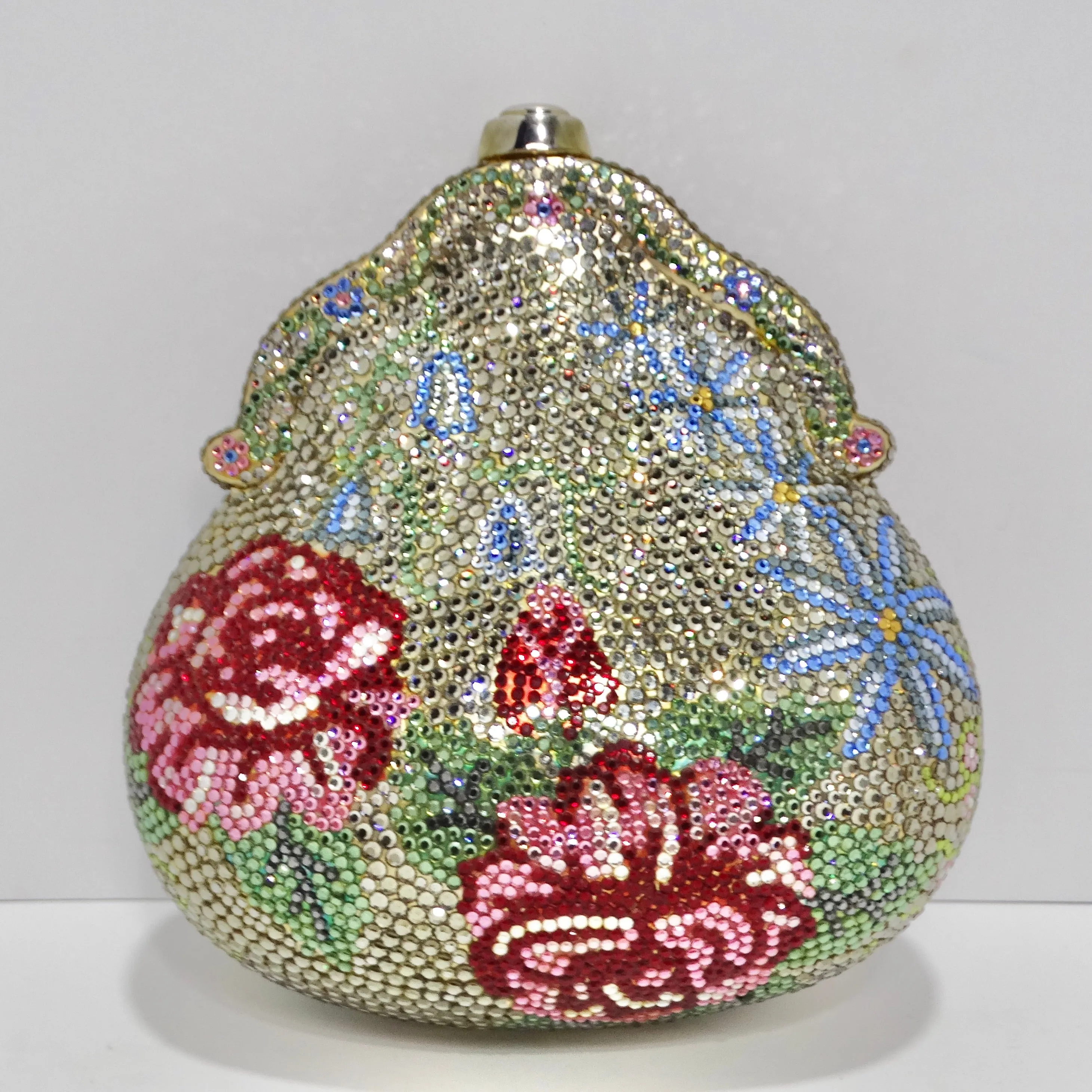Judith Leiber Floral Châtelaine Minaudière Bag