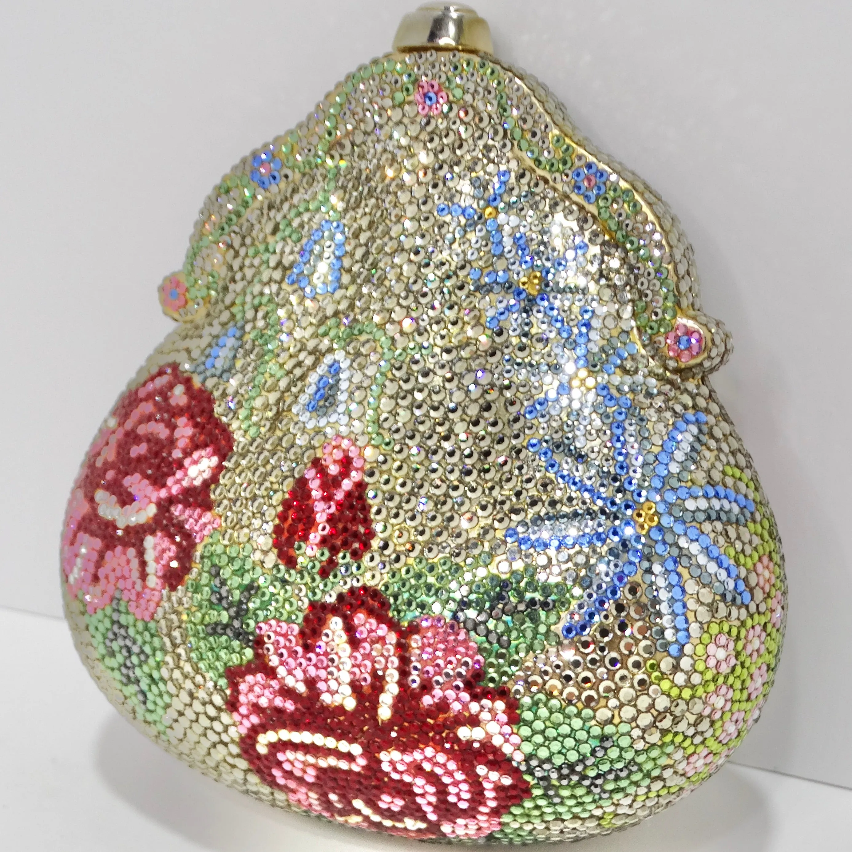 Judith Leiber Floral Châtelaine Minaudière Bag