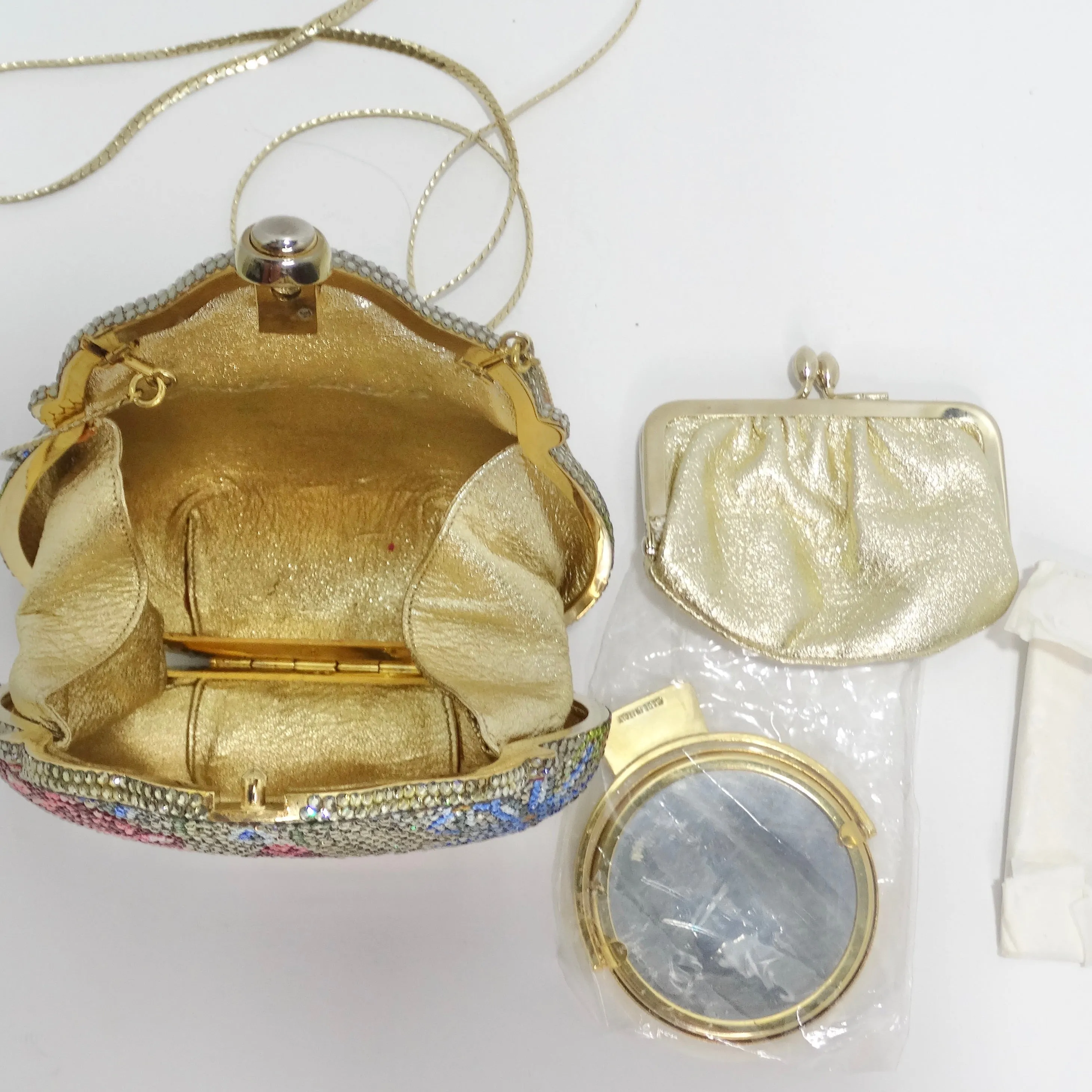 Judith Leiber Floral Châtelaine Minaudière Bag