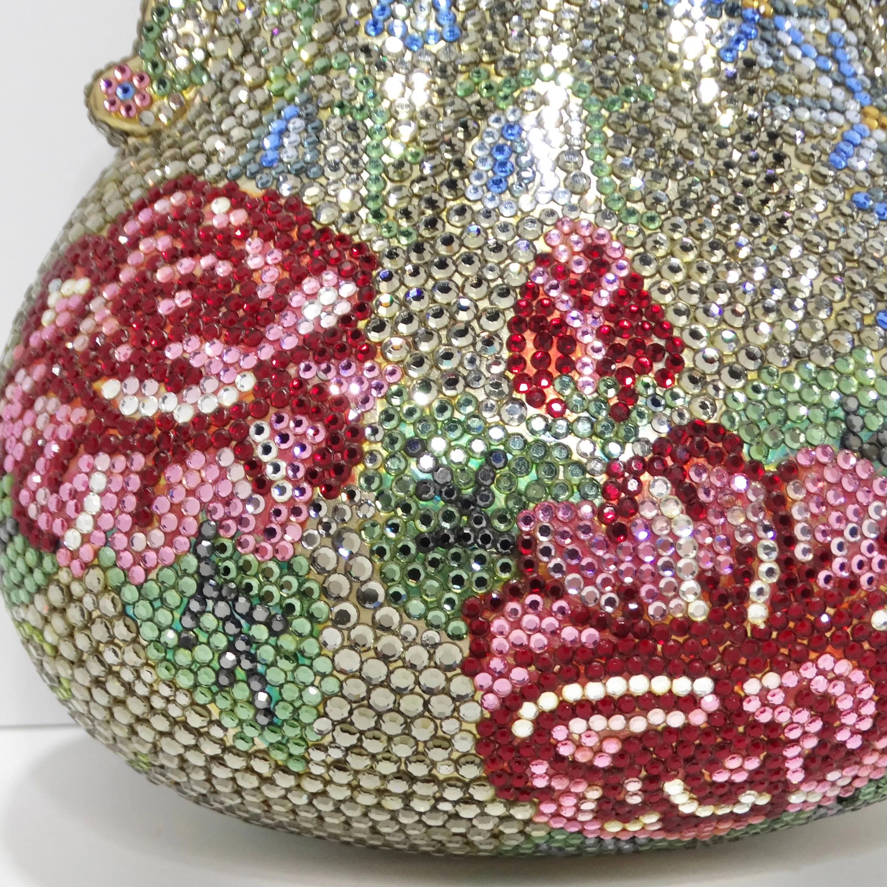 Judith Leiber Floral Châtelaine Minaudière Bag