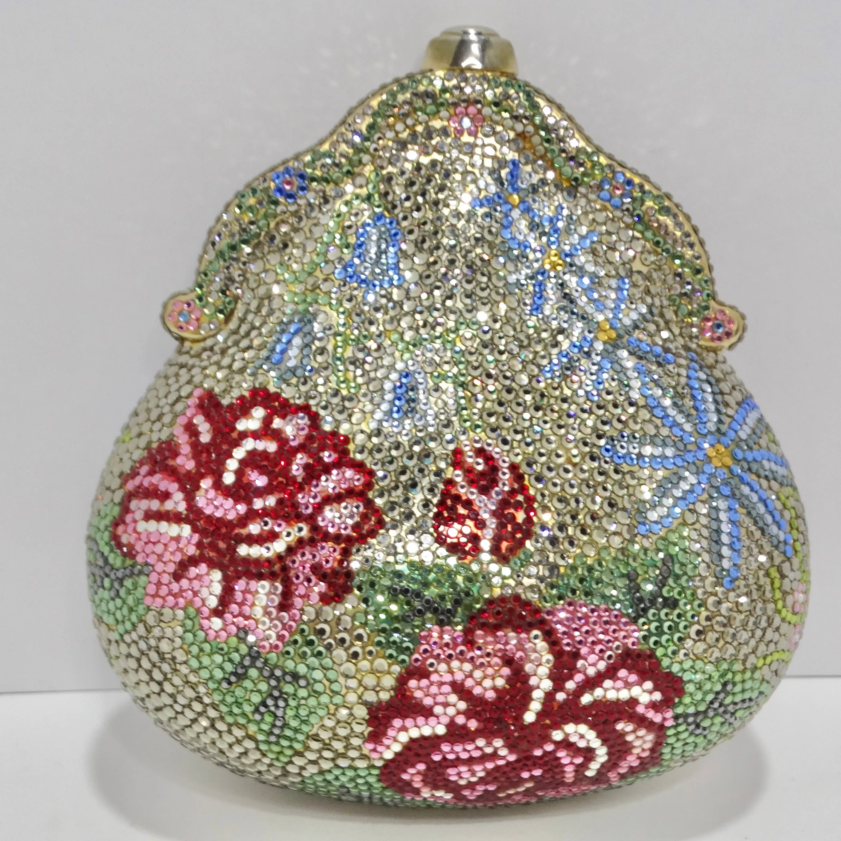Judith Leiber Floral Châtelaine Minaudière Bag