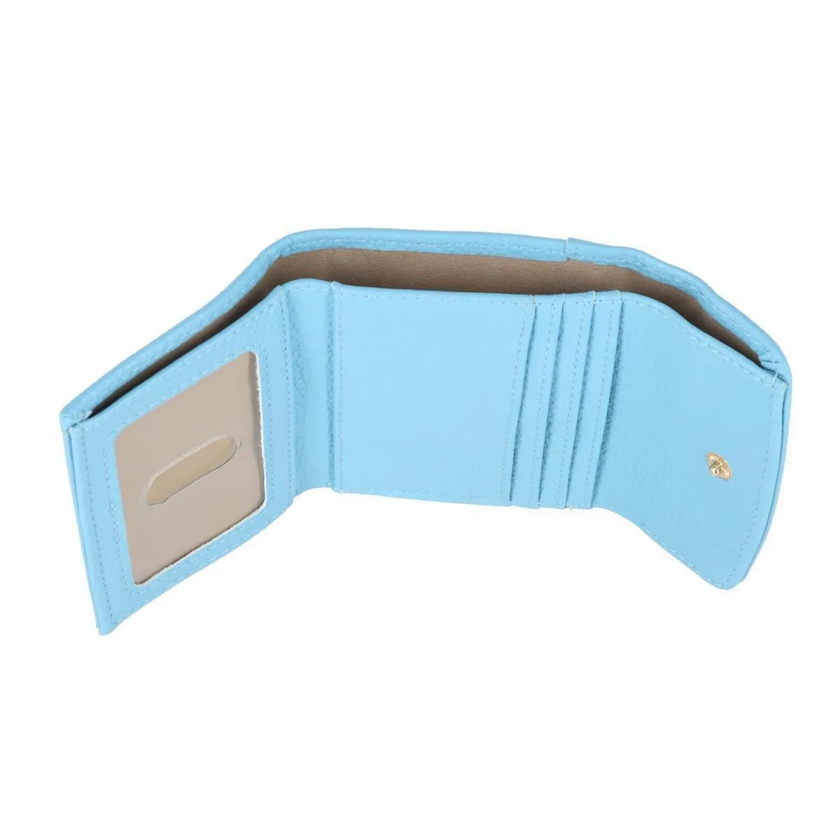 Julia Buxton Women's Stylish and Colorful Mini Trifold Wallet