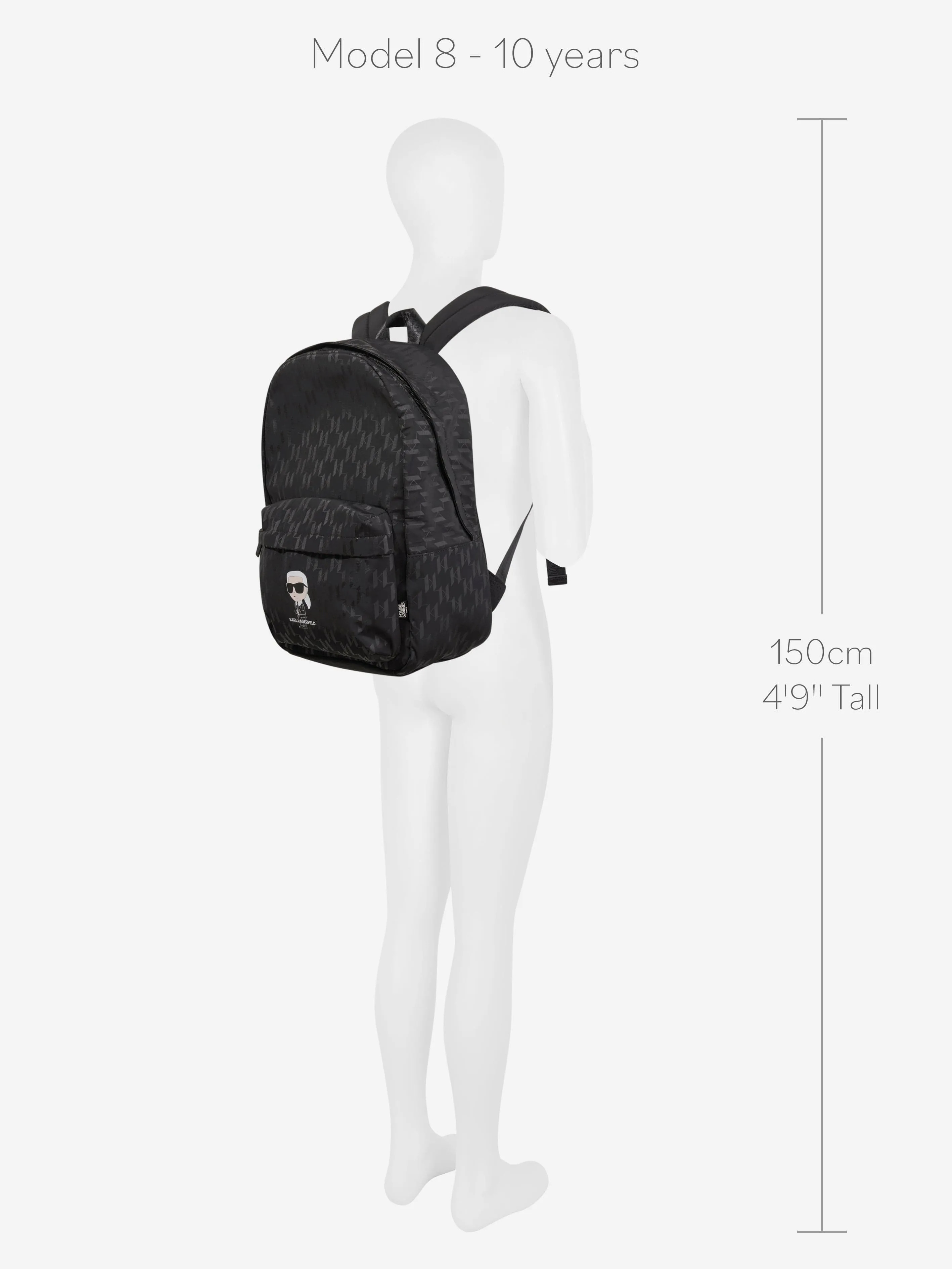Karl Lagerfeld Boys Karl Backpack in Black