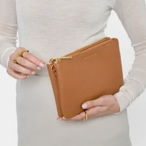 Katie Loxton Duo Pouch Bag - Cognac