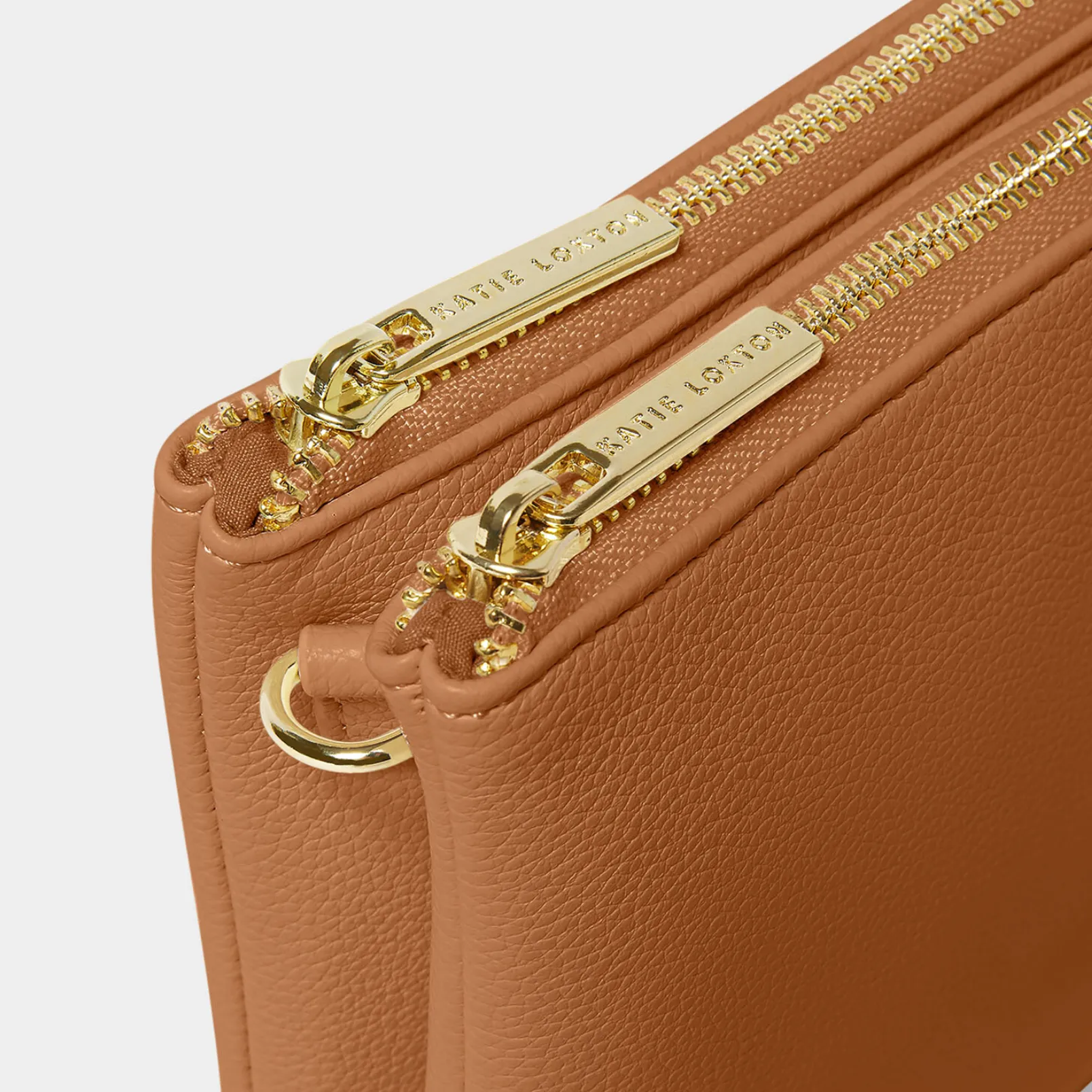 Katie Loxton Duo Pouch Bag - Cognac