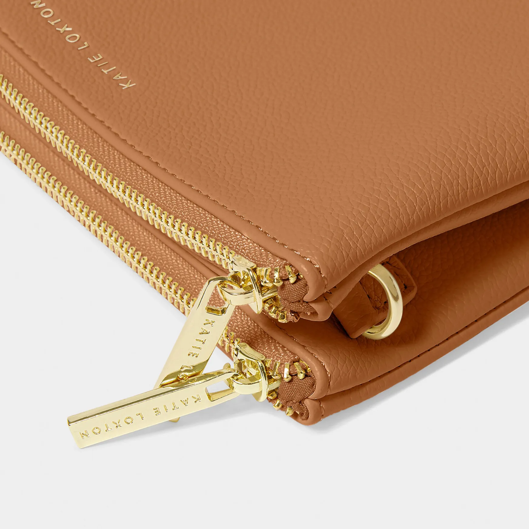 Katie Loxton Duo Pouch Bag - Cognac