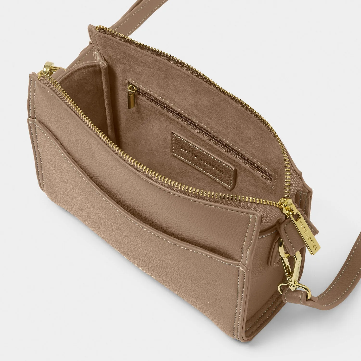 Katie Loxton Mocha Perri Crossbody Bag KLB3639