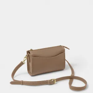 Katie Loxton Mocha Perri Crossbody Bag KLB3639