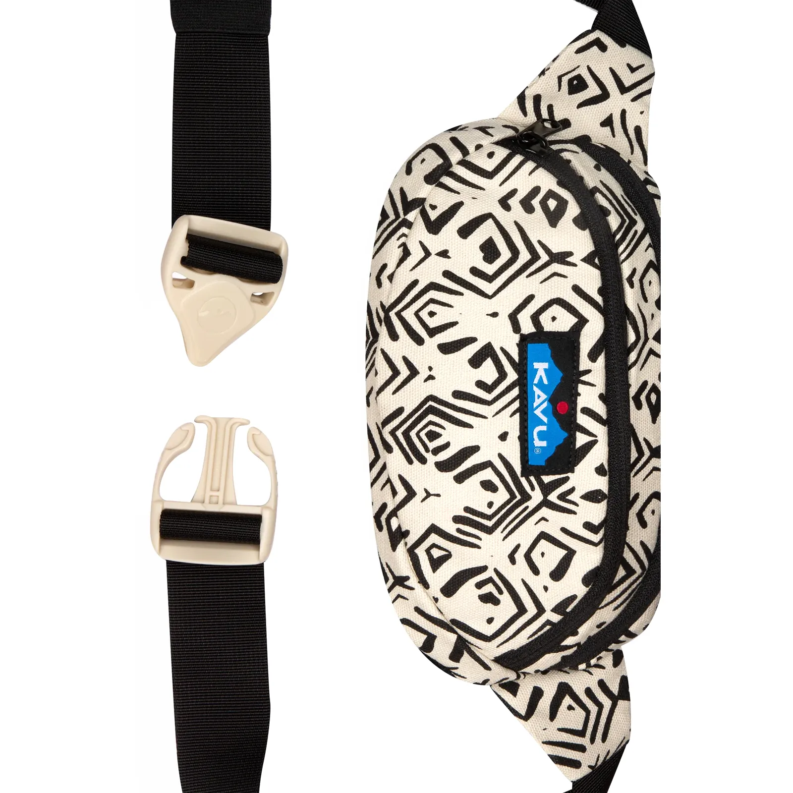 Kavu Canvas Spectator Belt Bag - Surf Eddy