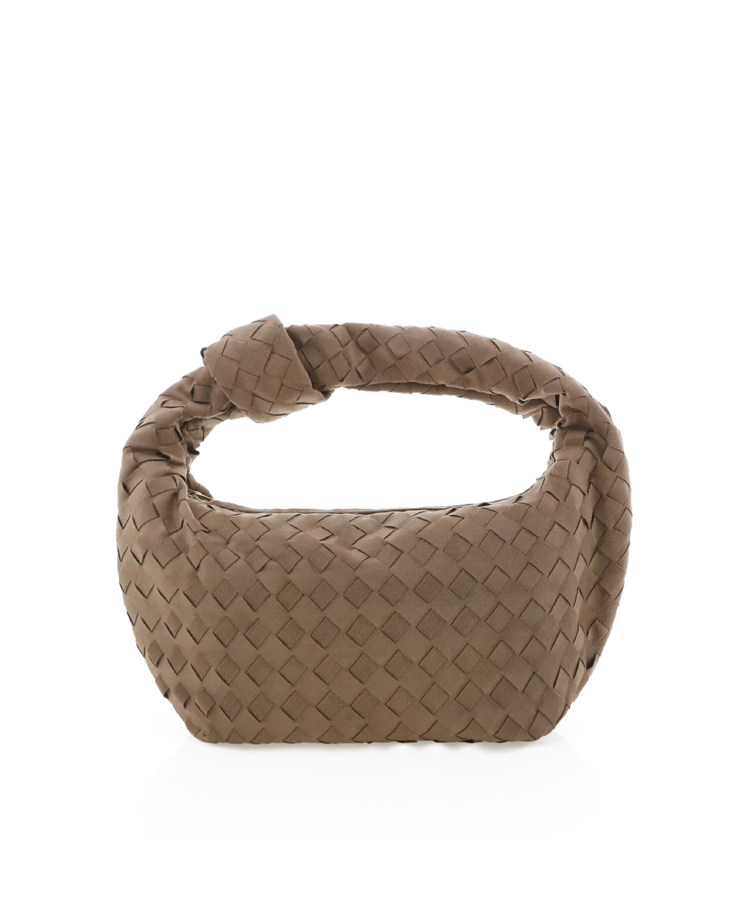 KERI HANDLE BAG - FAWN SUEDE
