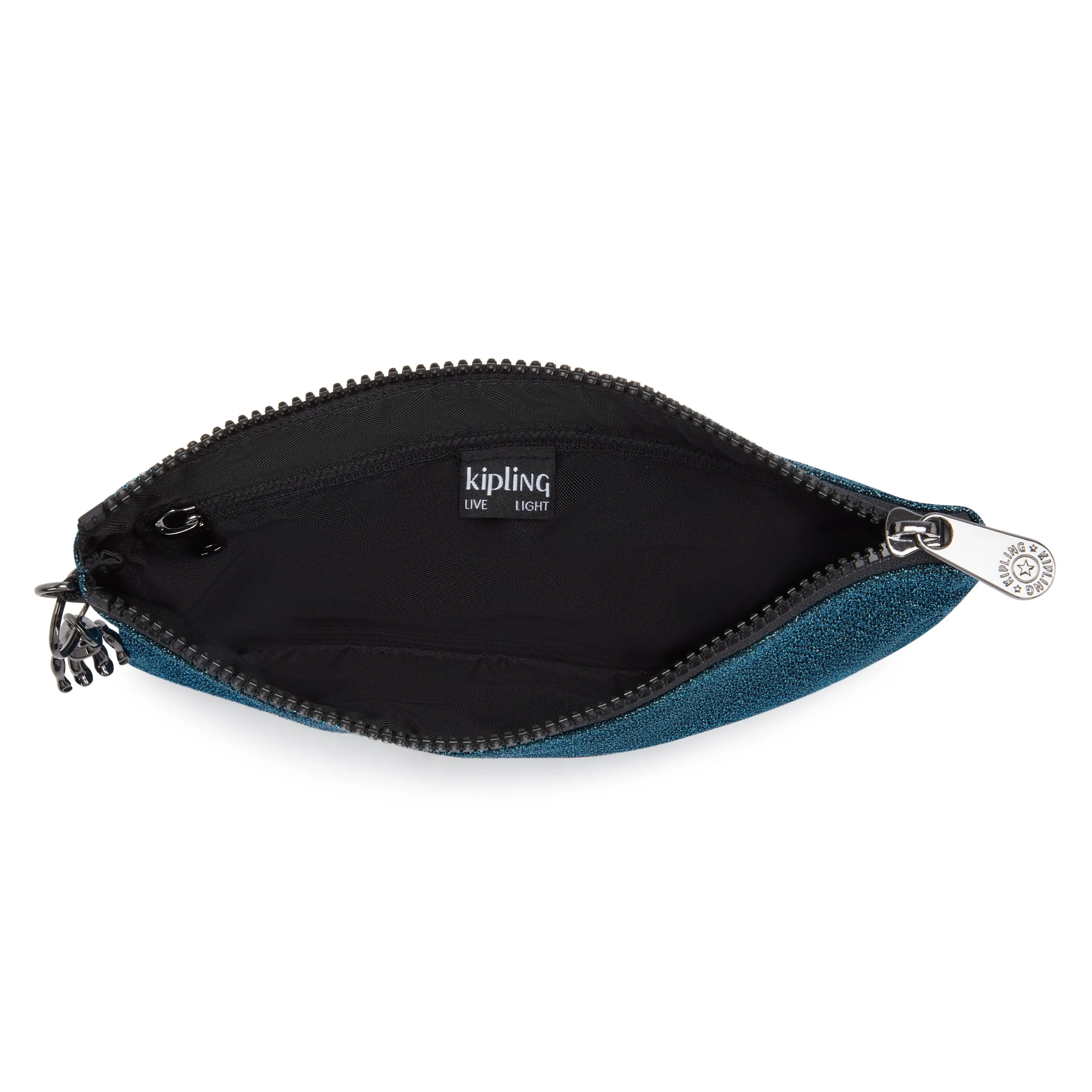 Kipling Fancy Going Out Turq Large Flat Pouch  I5780-3GP
