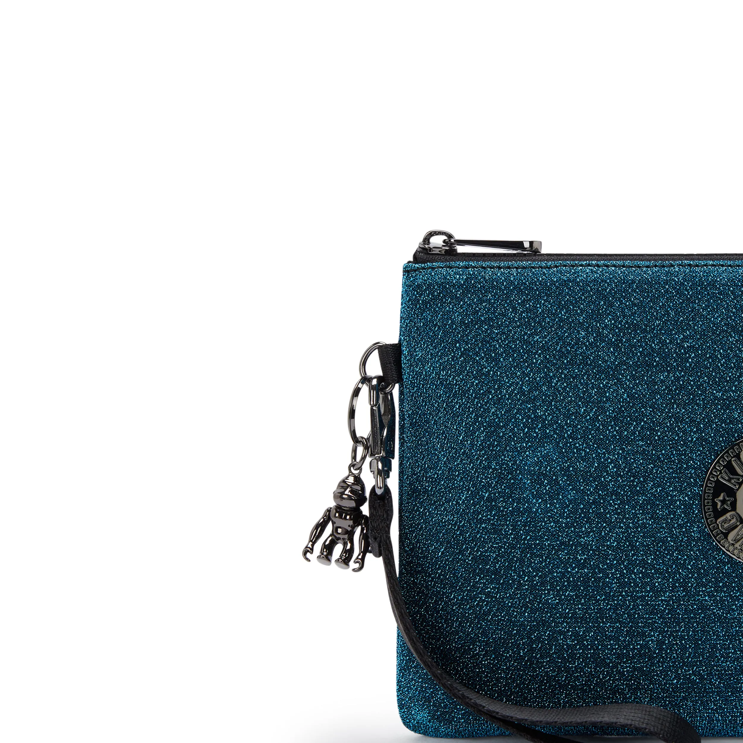 Kipling Fancy Going Out Turq Large Flat Pouch  I5780-3GP