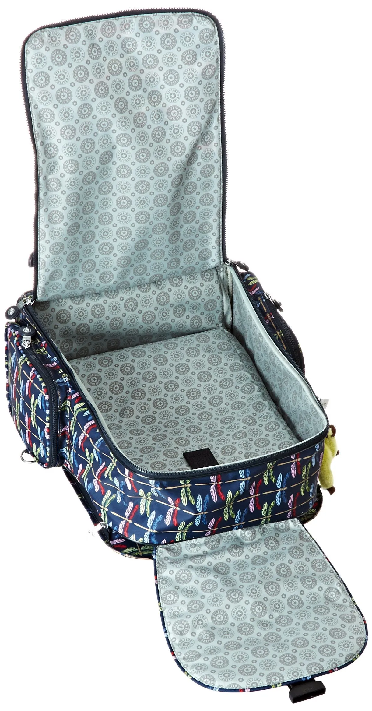 Kipling Luggage Alcatraz, Dragonfly'S Distress Print