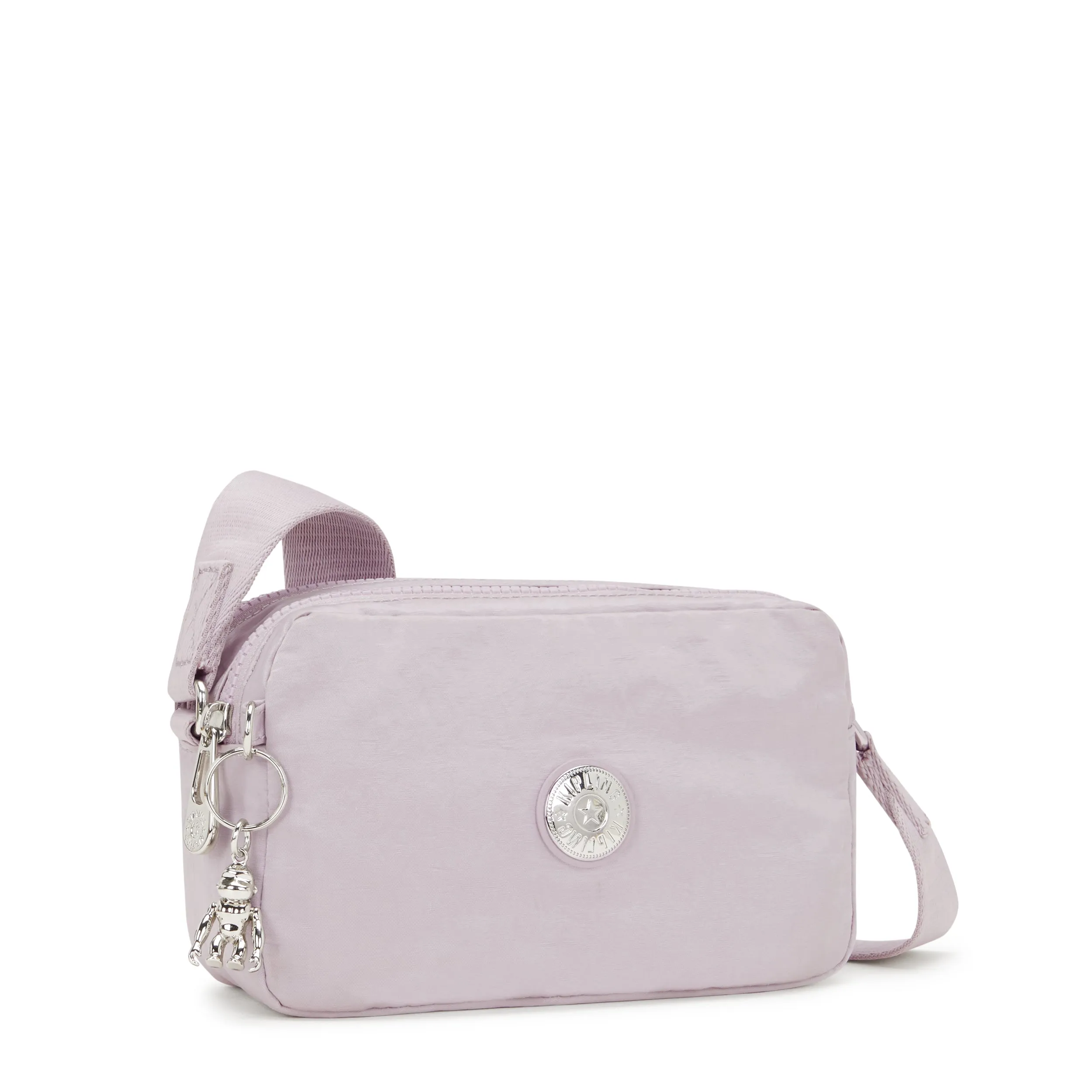 Kipling Milda Gleam Silver Small Crossbody Bag C2I4768-K6G