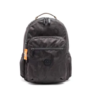 Kipling Seoul Go Large Laptop Backpack Camo Black