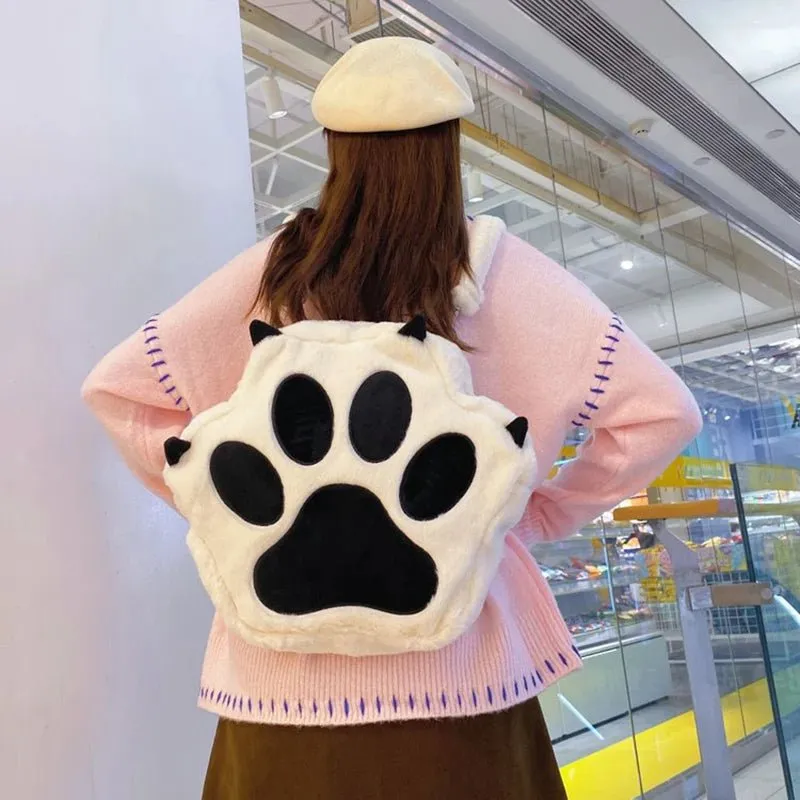 Kitty Claws: Cute Cat Paw Backpack