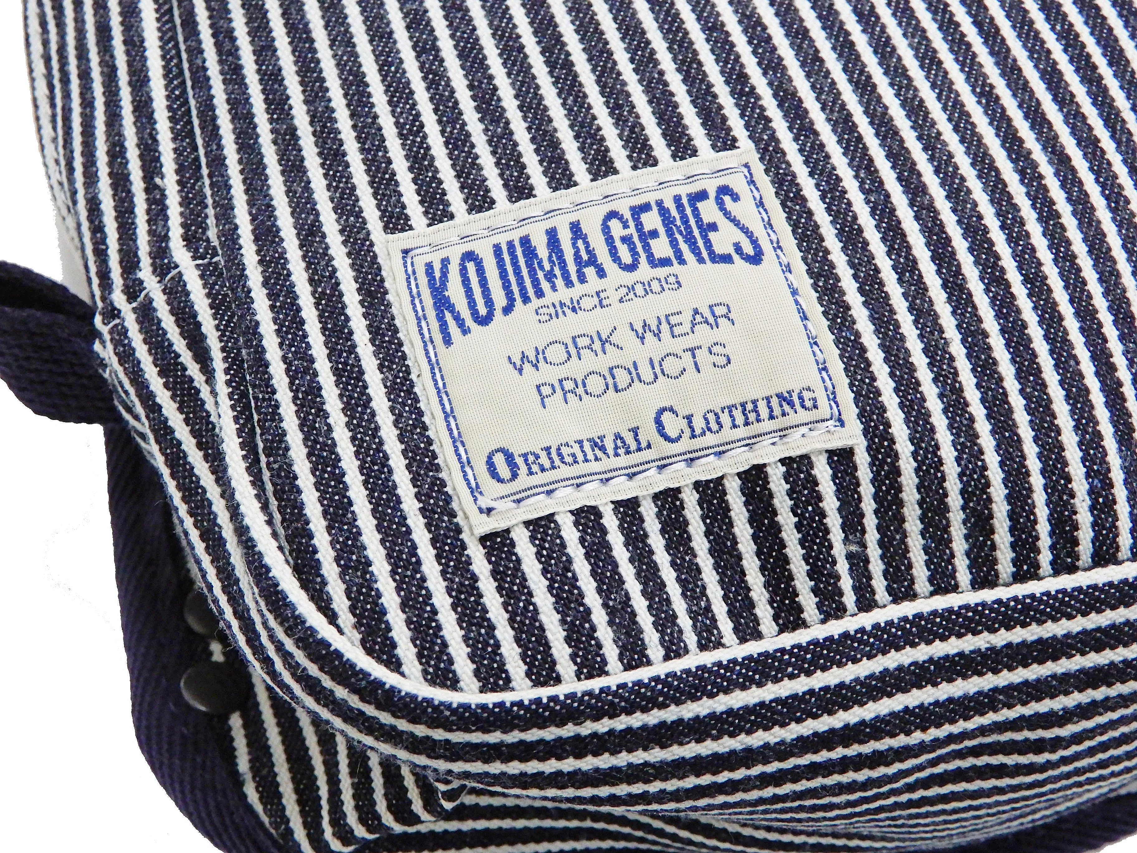 Kojima Genes Sling Bag Men's Casual Small Crossbody Backpack rnb953 RNB-953 Hickory-Stripe