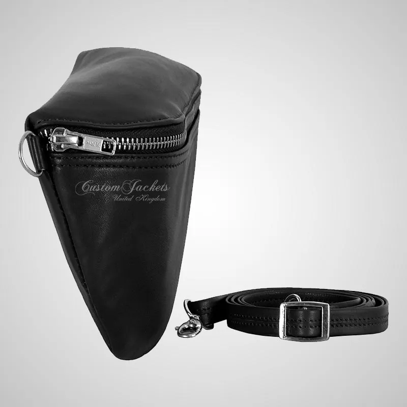 Ladies Crossbody Leather Bum Bag Fanny Pack