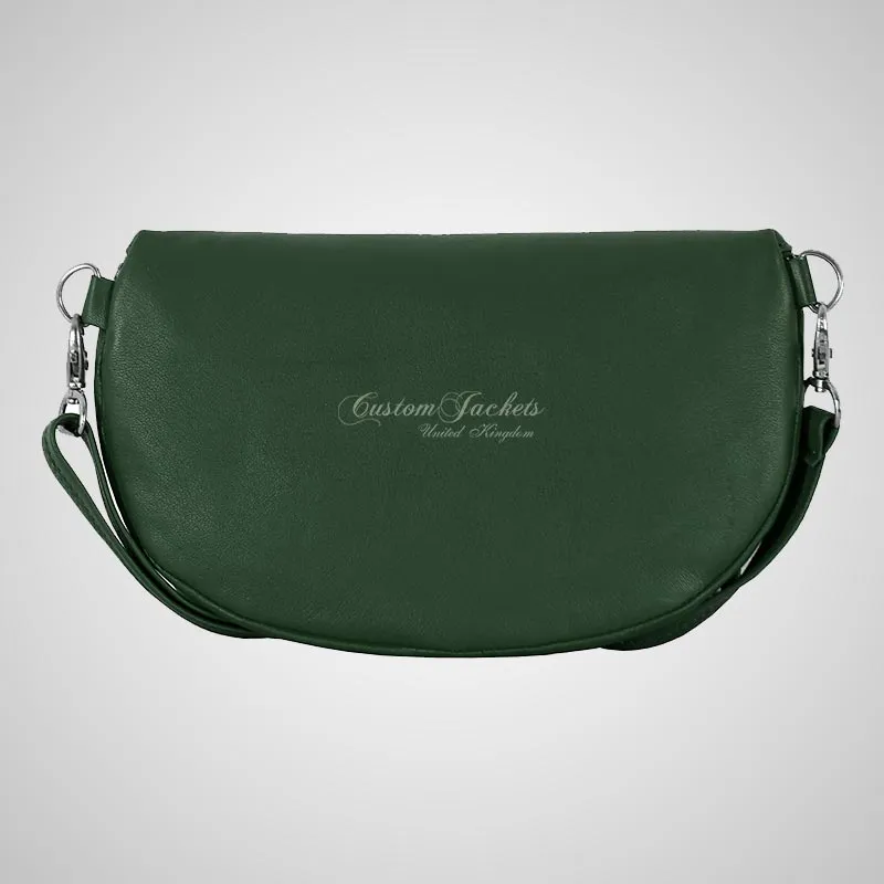 Ladies Crossbody Leather Bum Bag Fanny Pack