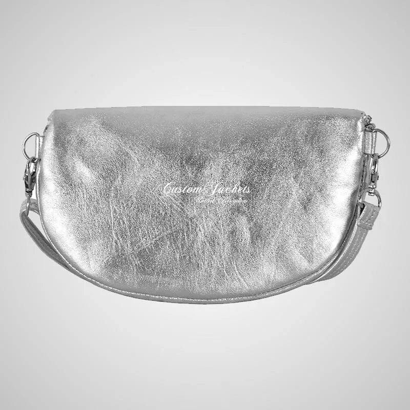 Ladies Crossbody Leather Bum Bag Fanny Pack