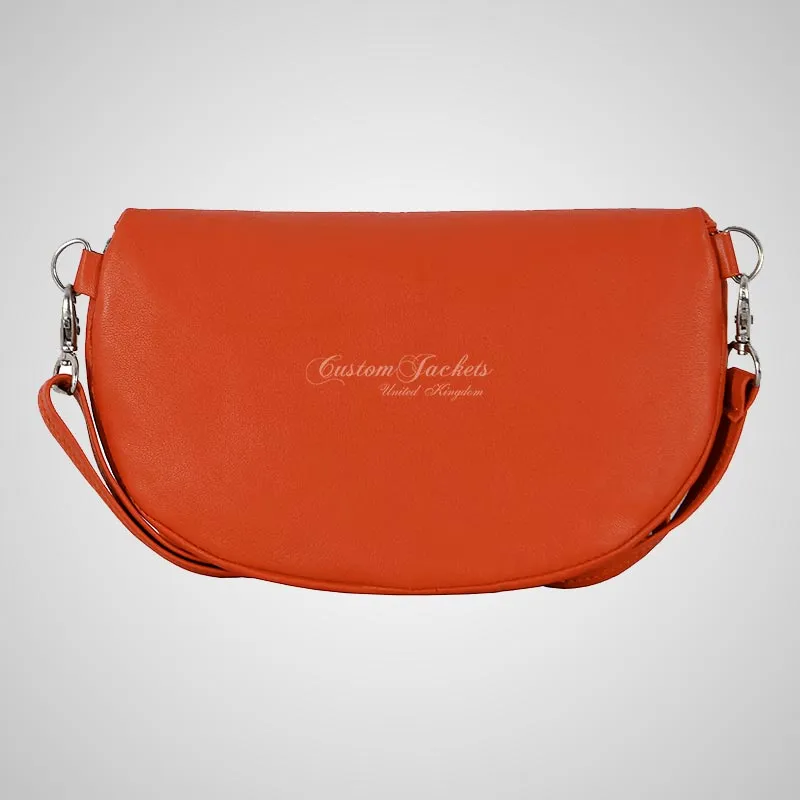 Ladies Crossbody Leather Bum Bag Fanny Pack