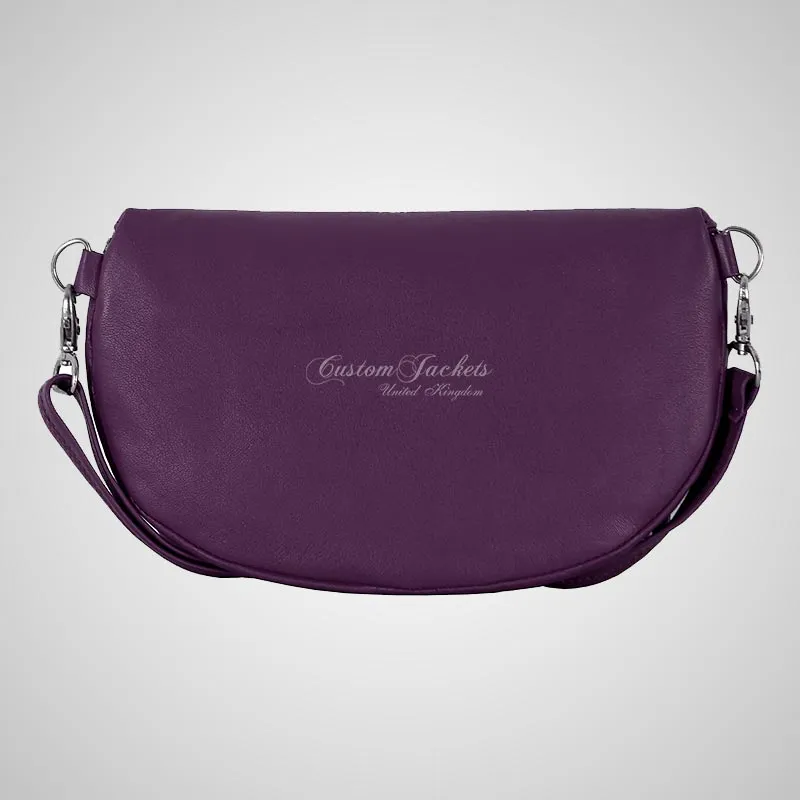 Ladies Crossbody Leather Bum Bag Fanny Pack