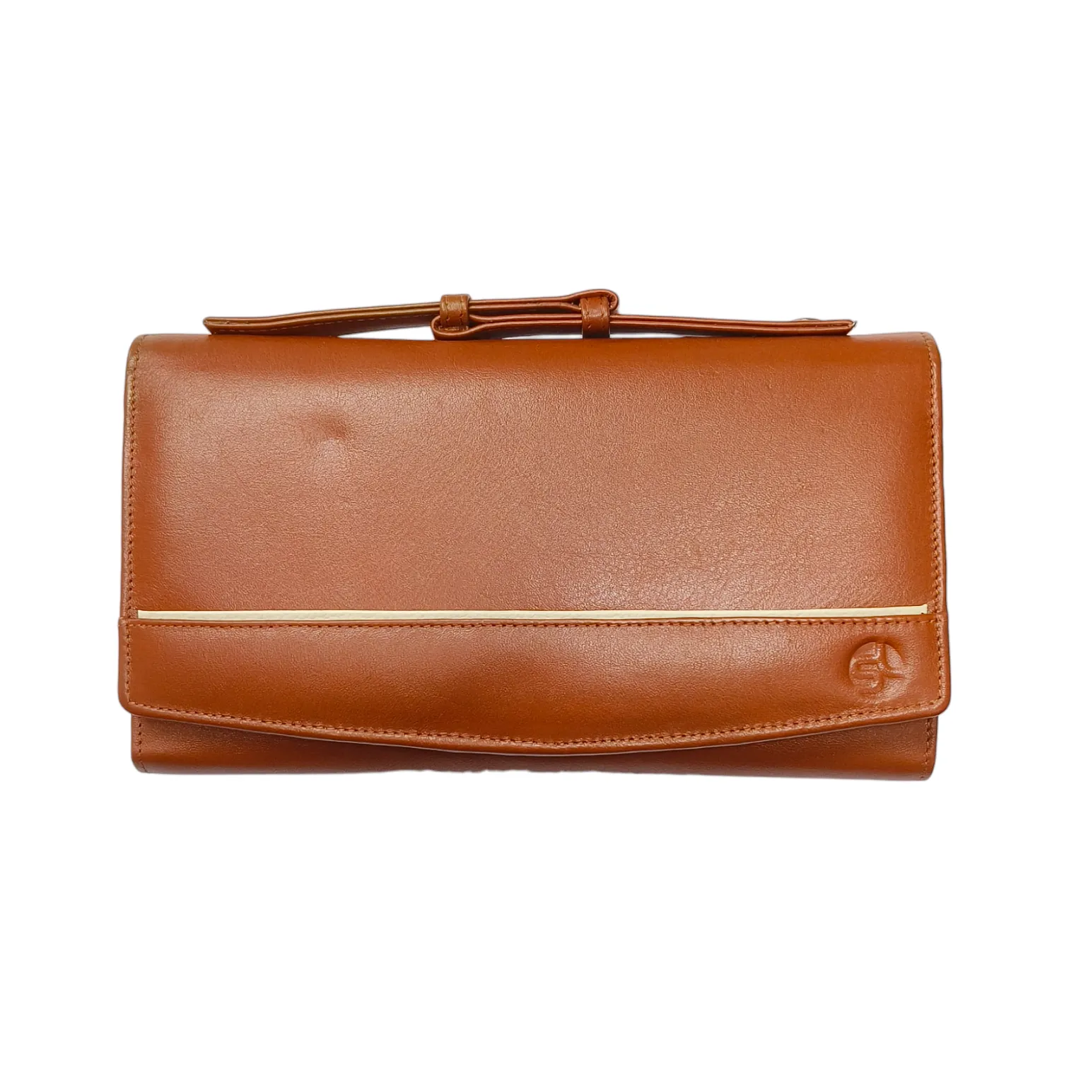 Ladies leather clutch 93716