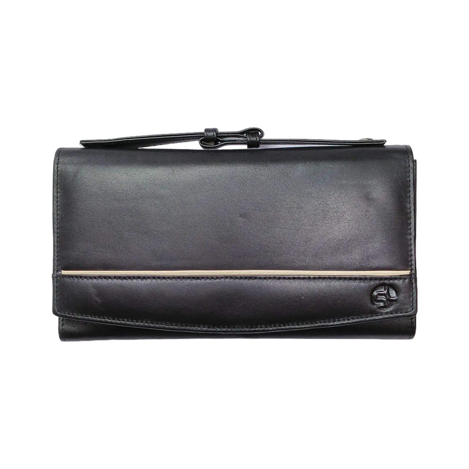 Ladies leather clutch 93716