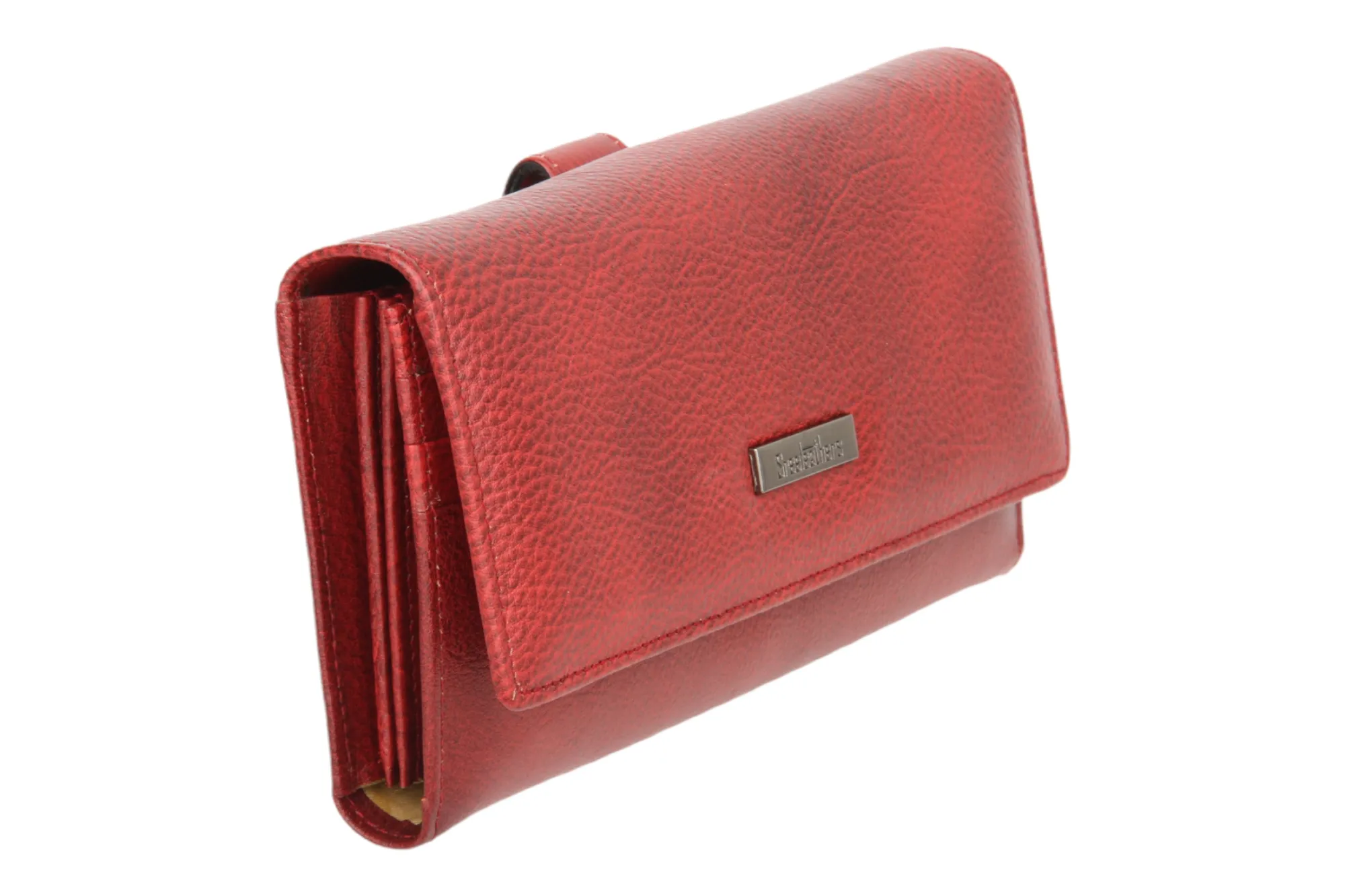 Ladies Premium leather clutch 54504 (MAROON)