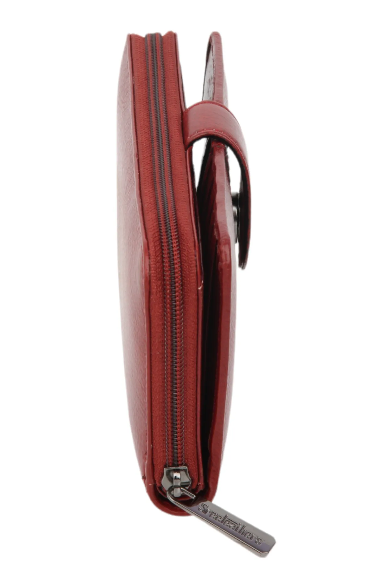 LADIES PREMIUM LEATHER CLUTCH 54507 (MAROON)