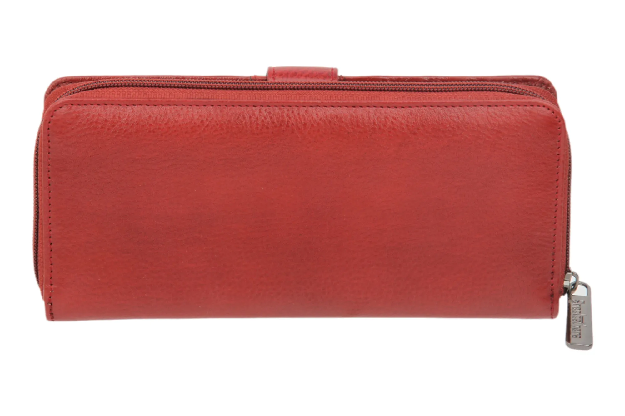 LADIES PREMIUM LEATHER CLUTCH 54507 (MAROON)