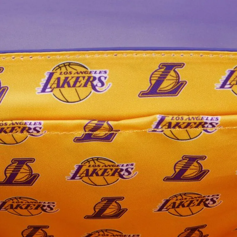 LAKERS LOUNGEFLY DEBOSED CROSSBODY BAG