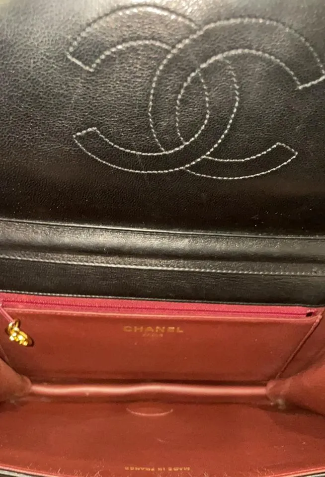 Lambskin Quilted Single Flap Bag