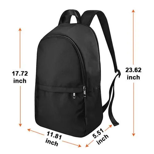 Laptop Backpack (Nylon) - Colorful Doodle