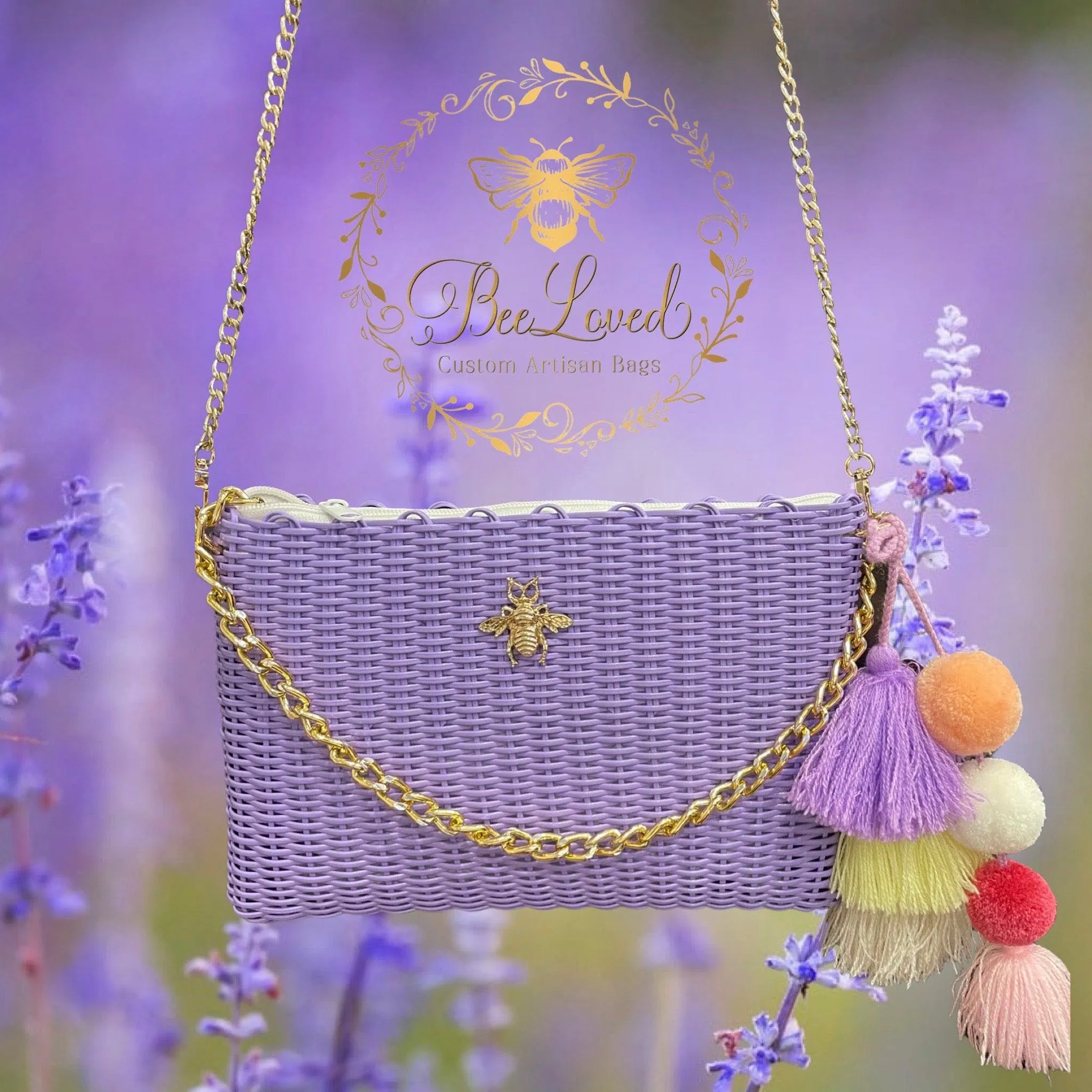 Lavender LoveBella Crossbody/Clutch Bag