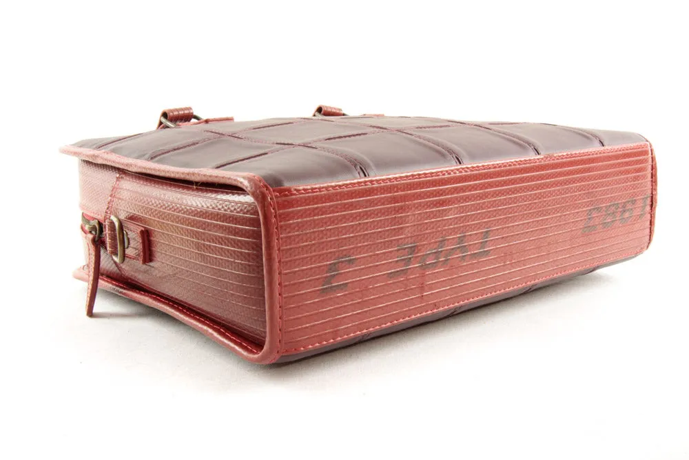 Leather Compact Briefcase