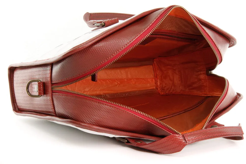 Leather Compact Briefcase