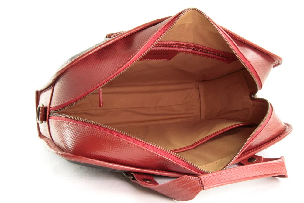 Leather Compact Briefcase