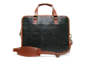 Leather Compact Briefcase