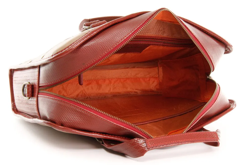 Leather Compact Briefcase
