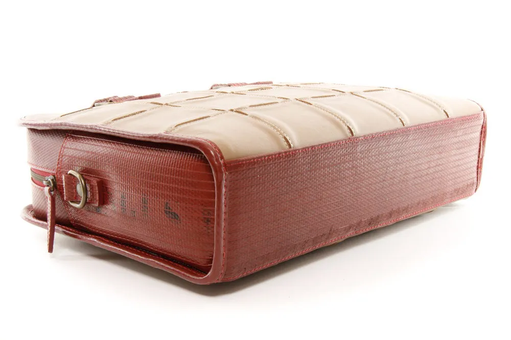 Leather Compact Briefcase