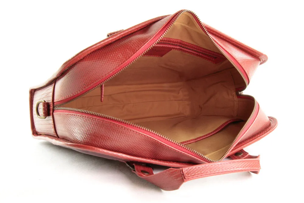Leather Compact Briefcase