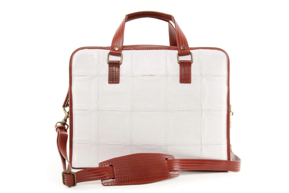 Leather Compact Briefcase