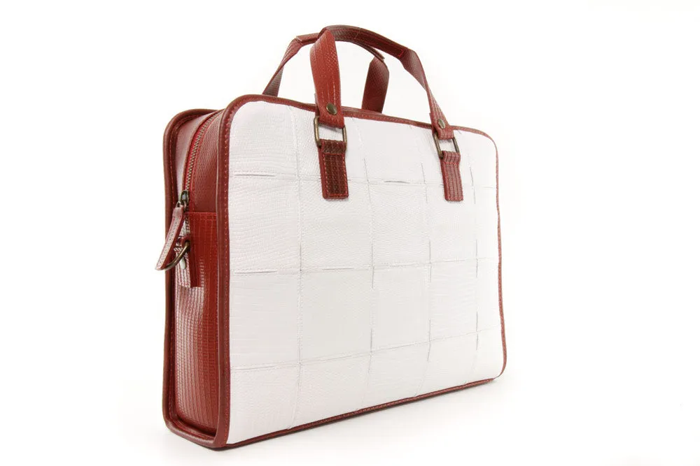 Leather Compact Briefcase
