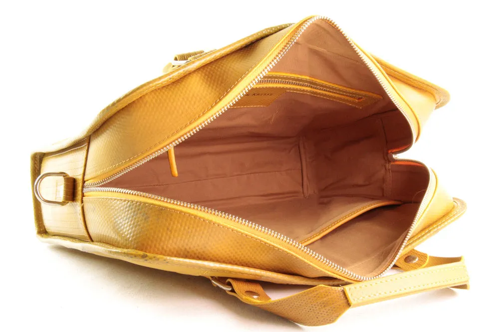 Leather Compact Briefcase