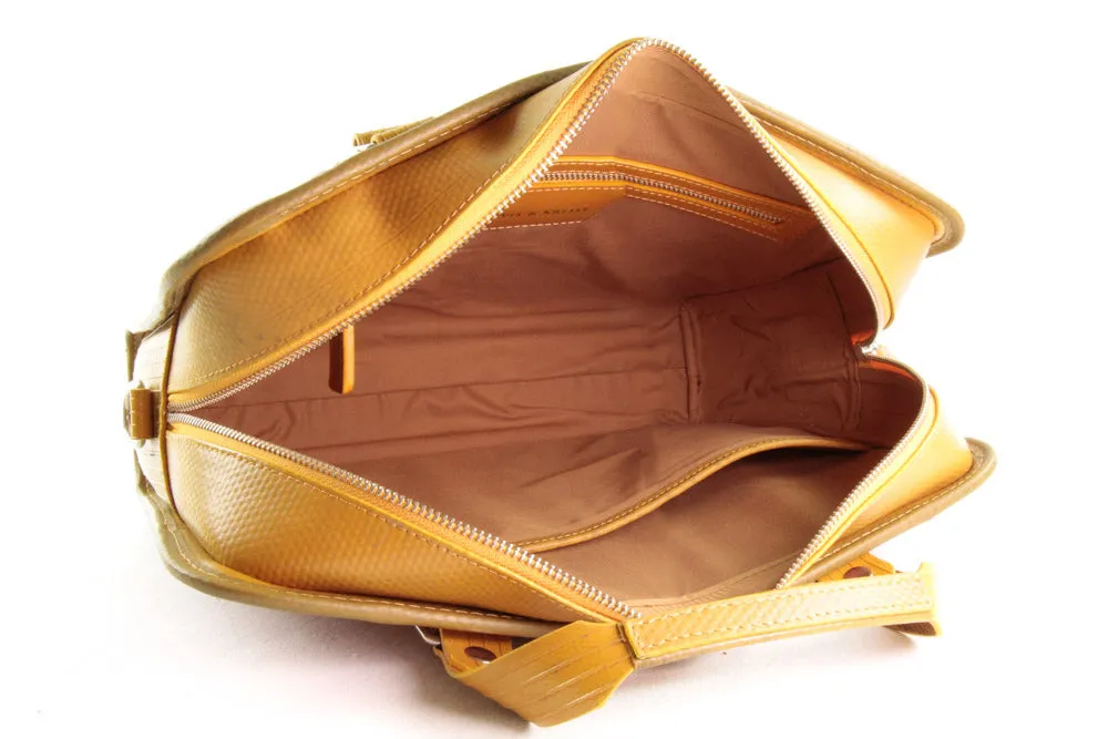 Leather Compact Briefcase