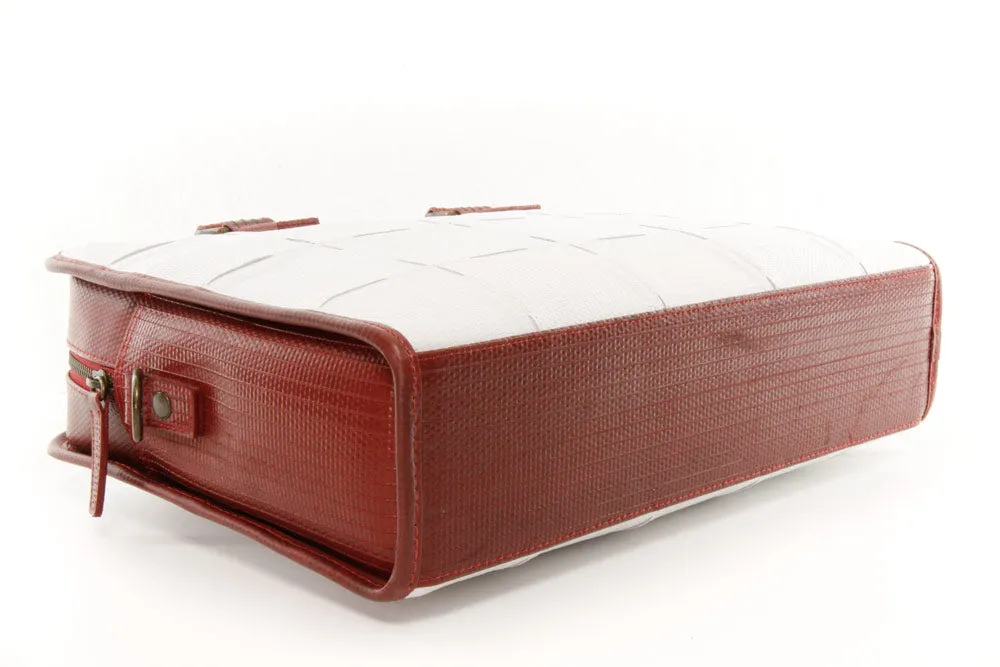 Leather Compact Briefcase